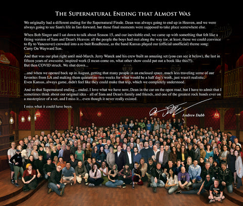 Supernatural 15 Seasons: The Crew Member's Souvenir