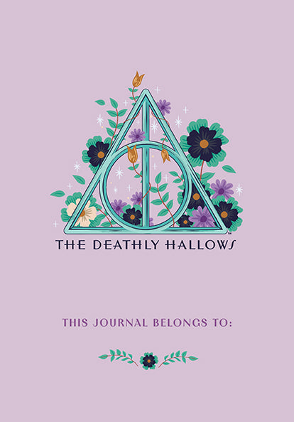 Harry Potter: Deathly Hallows Embroidered Journal