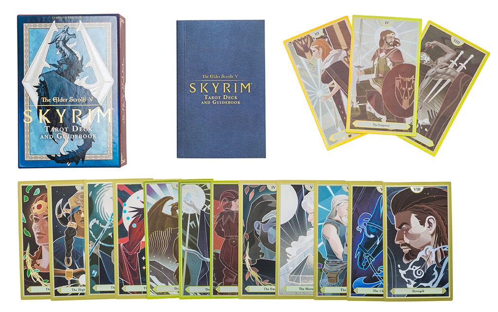 The Elder Scrolls V: Skyrim Tarot Deck and Guidebook Limited Edition