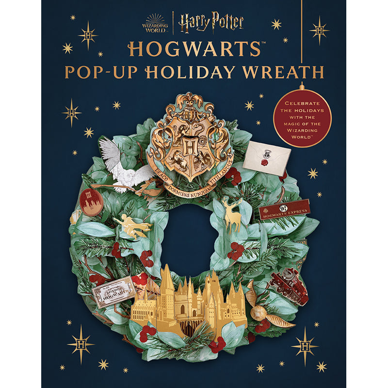 Harry Potter: Hogwarts Pop-Up Holiday Wreath