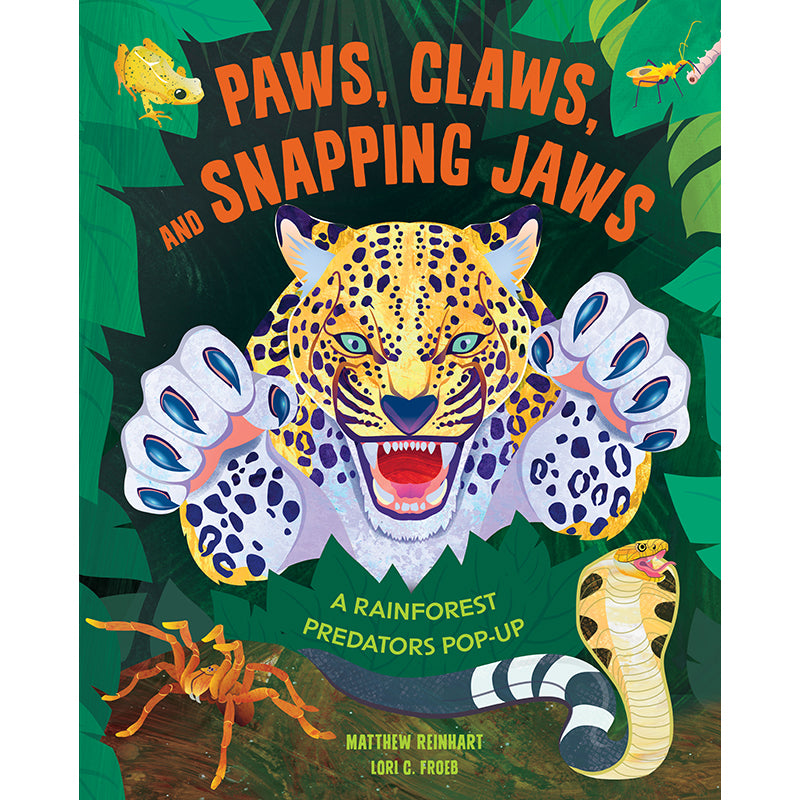Paws, Claws, and Snapping Jaws Pop-Up Book (Reinhart Pop-Up Studio)