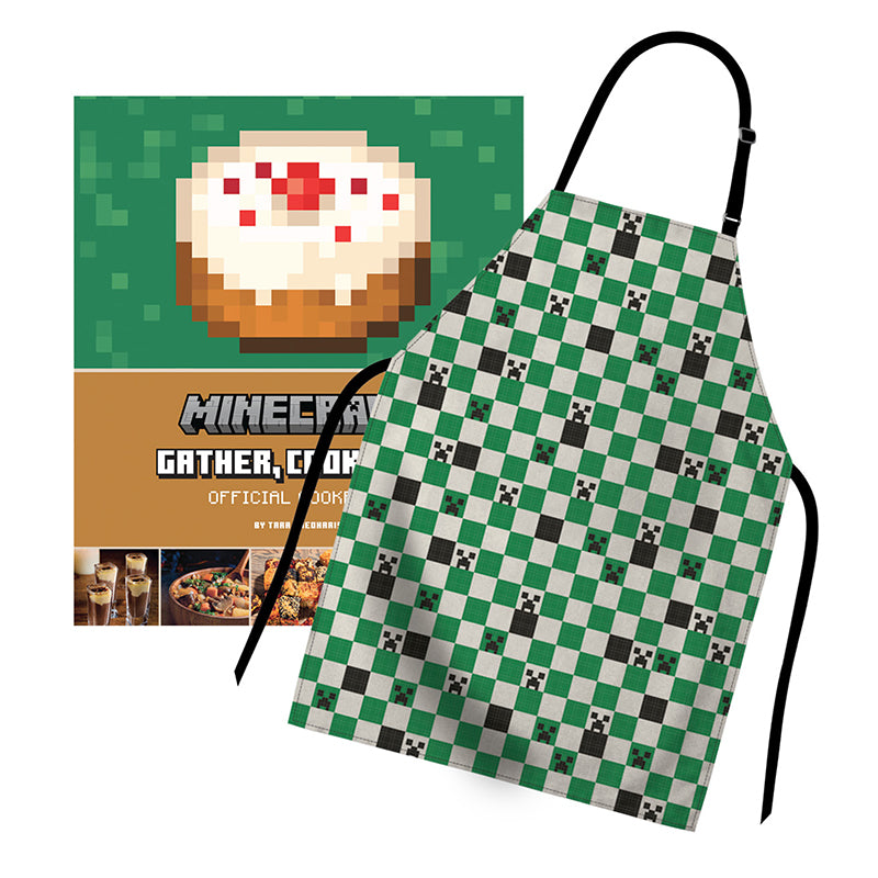 Minecraft: The Official Cookbook and Apron Gift Set
