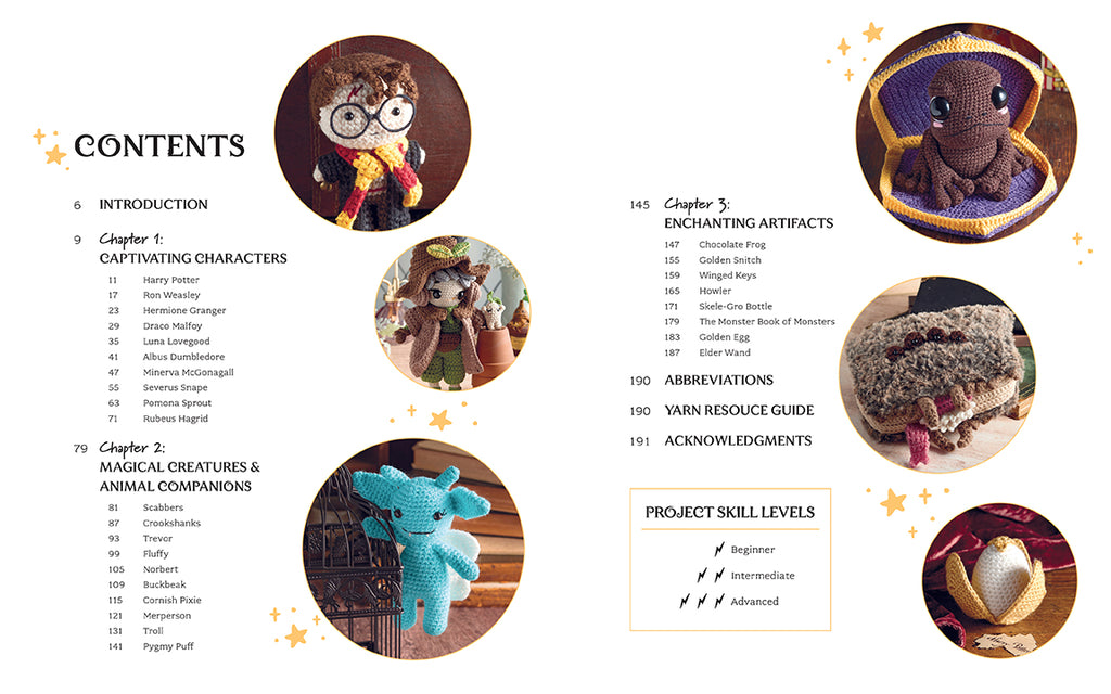 Harry Potter: The Official Book of Crochet Amigurumi