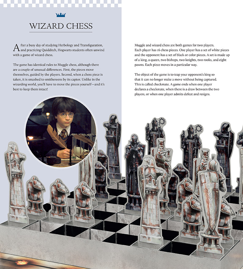 Harry Potter: The Pop-Up Wizard Chess Set