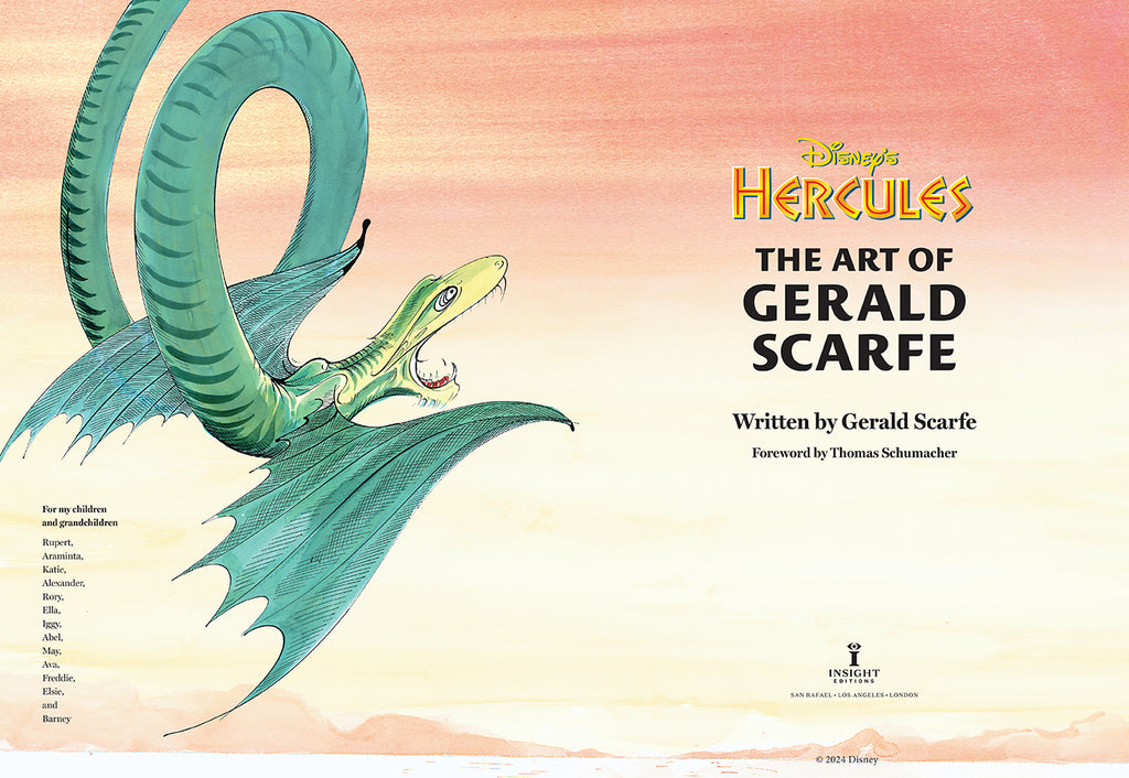 Disney's Hercules: The Art of Gerald Scarfe