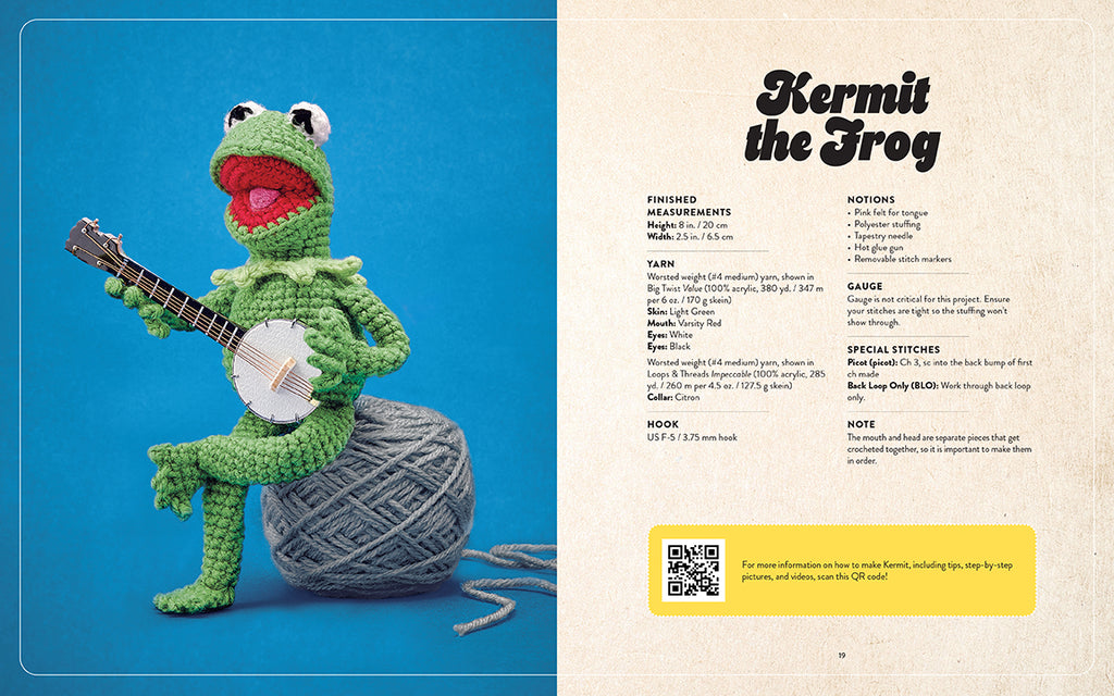 The Muppets Official Crochet Amigurumi