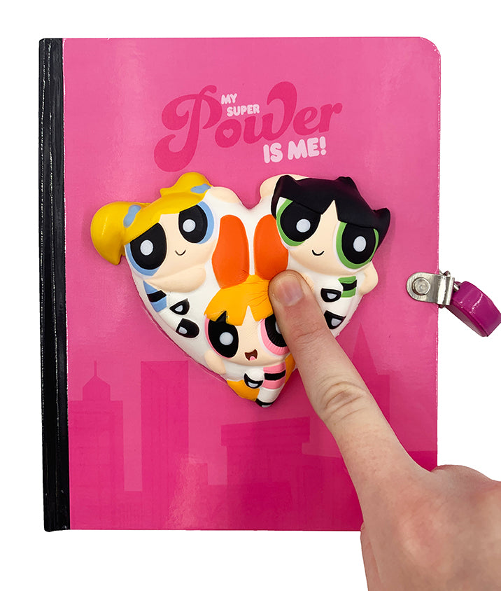 Powerpuff Girls: Squishy Lock & Key Diary