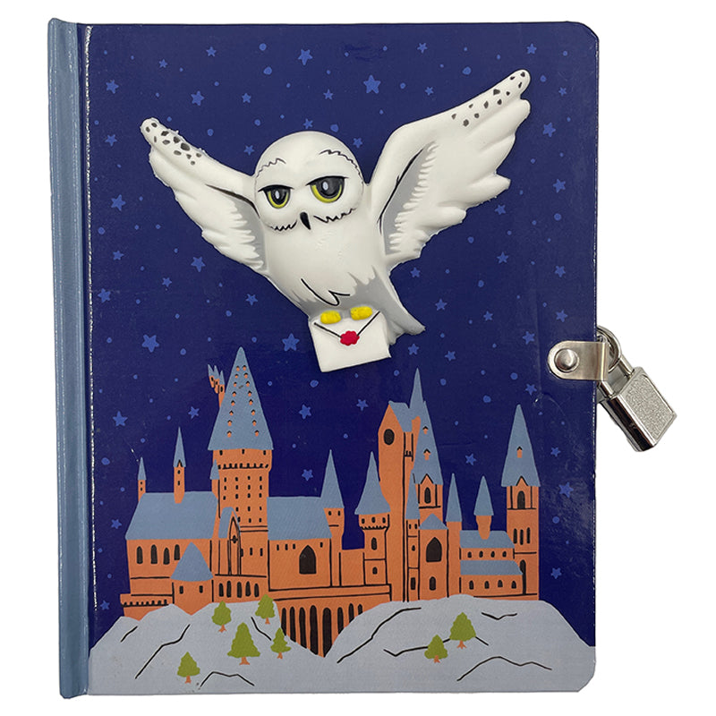 Harry Potter: Hedwig Squishy Lock & Key Diary