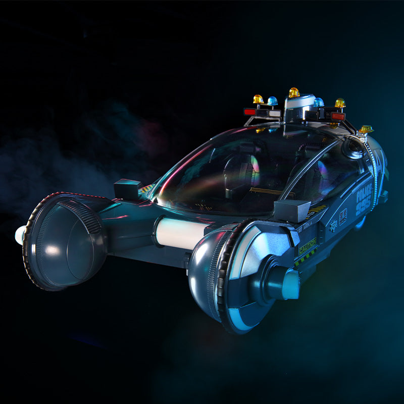 Blade Runner 2049: Deckard's Police Spinner Car [Collector's Edition]