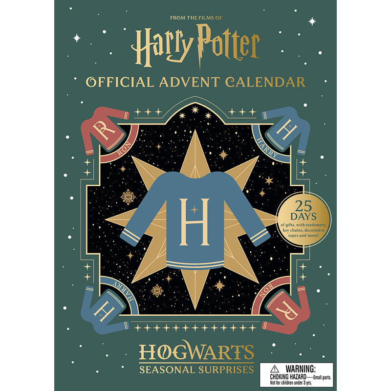 Harry Potter Official Advent Calendar Seasonal Surprises (Festive Sweaters Edition)