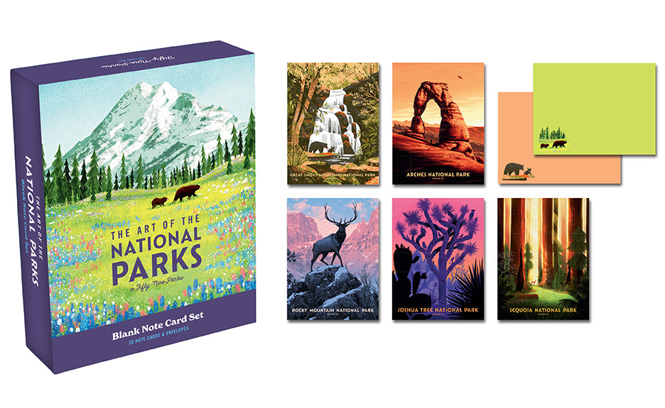 The Art of the National Parks Boxed Note Card Set