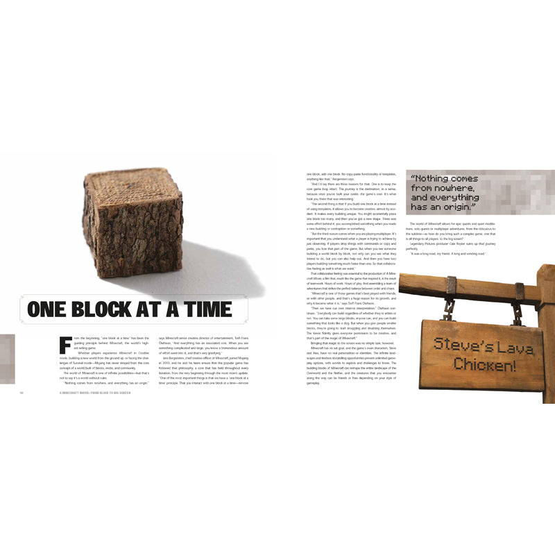 A Minecraft Movie: From Block to Big Screen