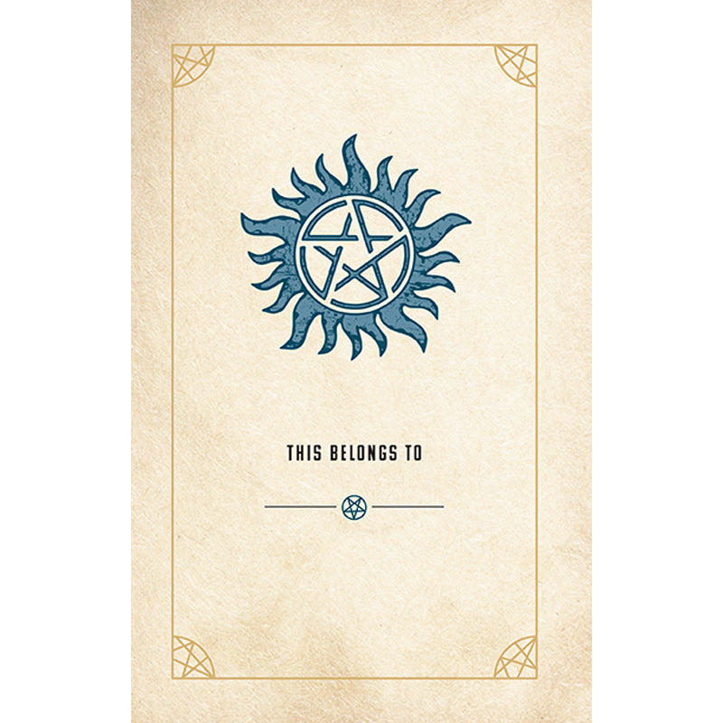 Supernatural Tarot Journal
