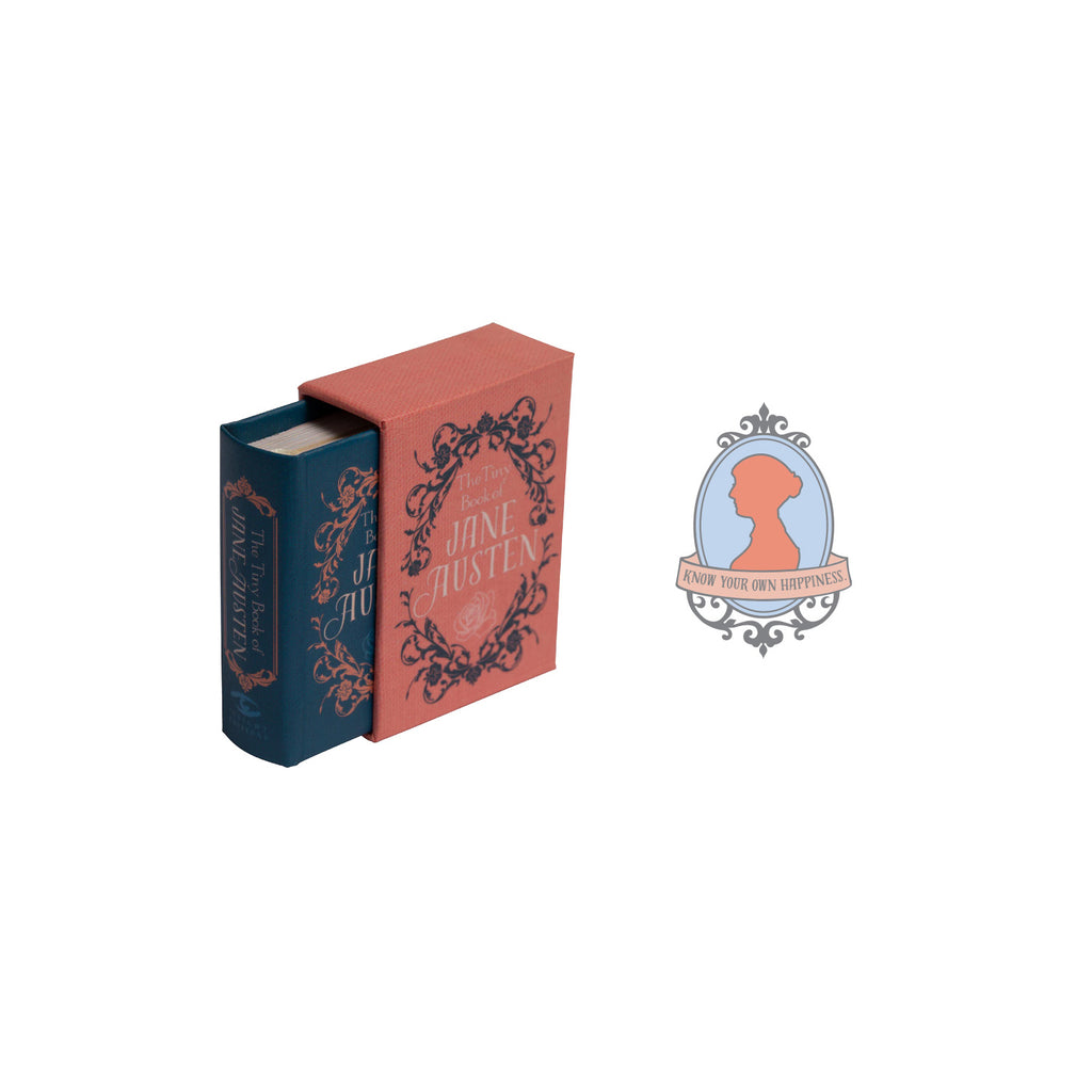 Jane Austen Tiny Book and Pin Set