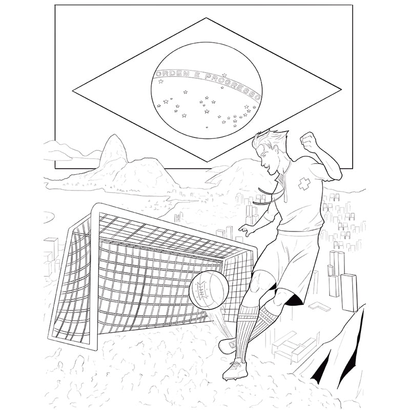 The Unofficial Greatest Moments in World Cup History: Coloring The Beautiful Game