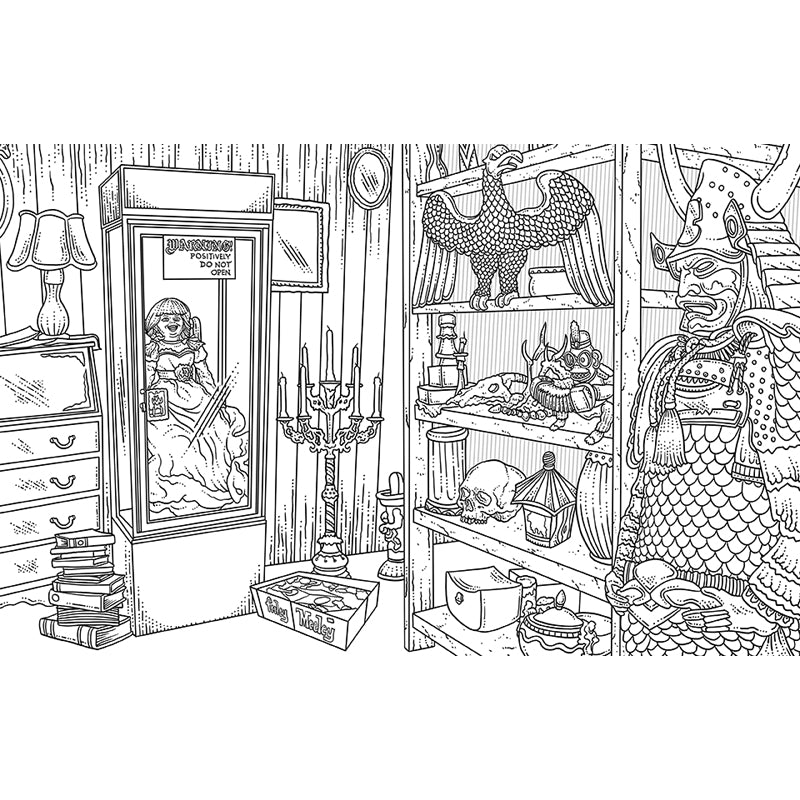 The Conjuring: The Official Conjuring Universe Coloring Book