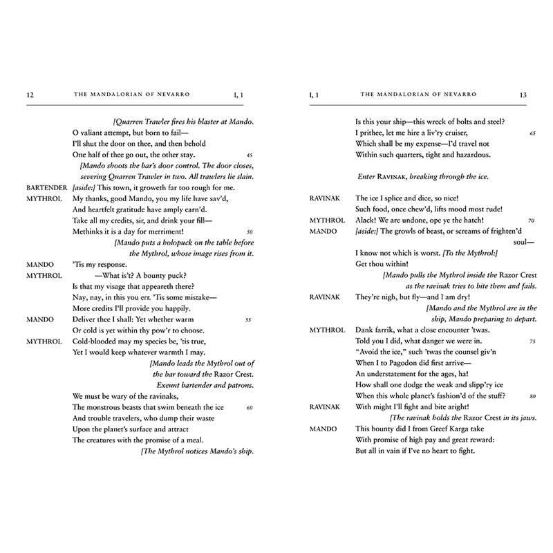 William Shakespeare’s Star Wars: The Mandalorian of Nevarro