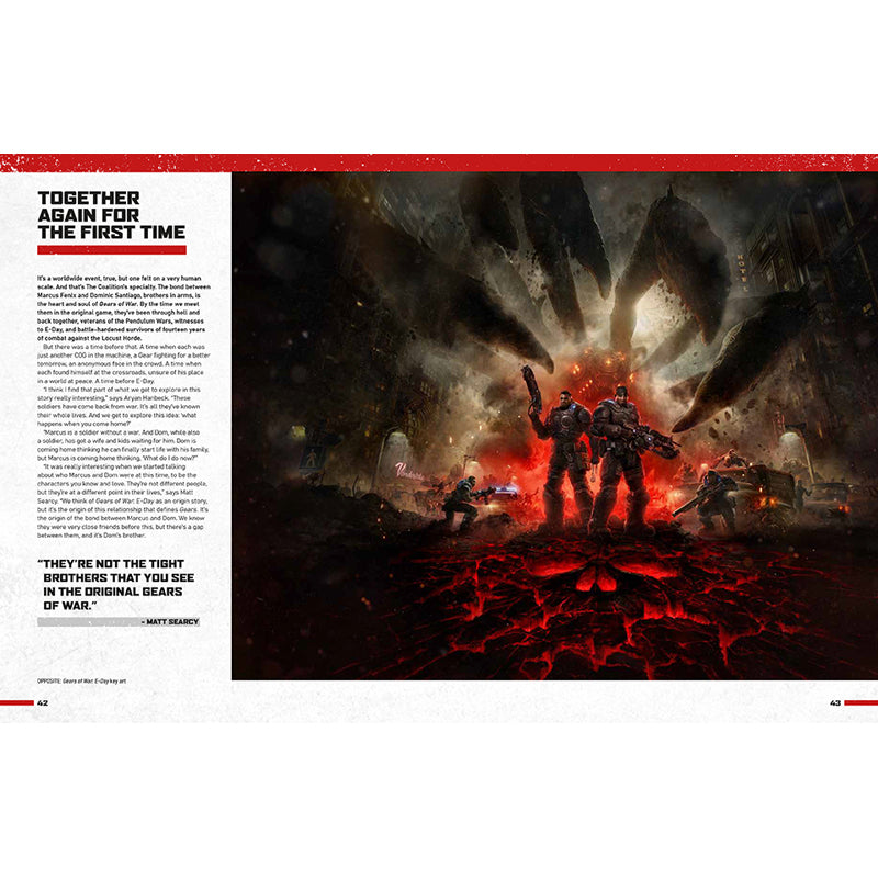 The Art and Making of Gears of War: E-Day