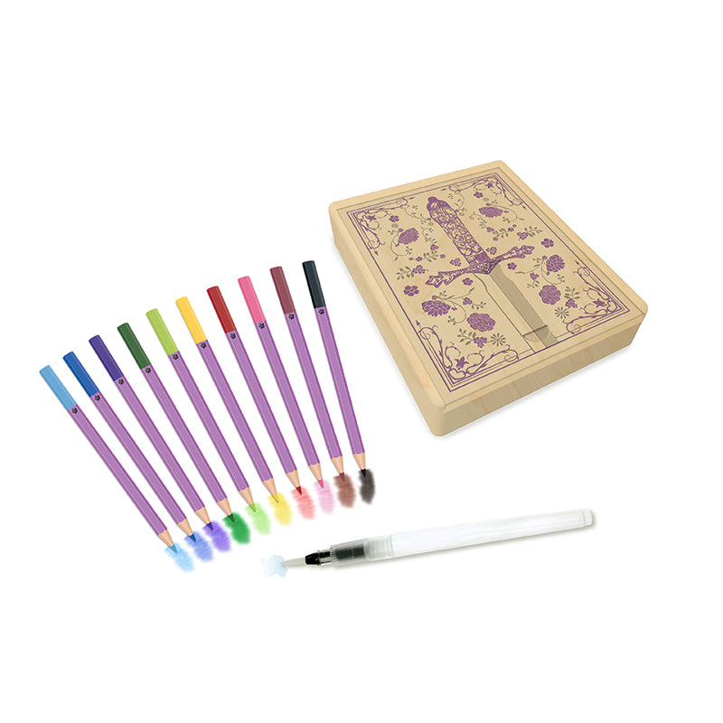 Lauren Roberts: Powerless Watercolor Pencils and Postcards Set