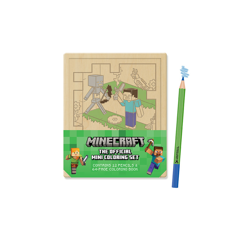Minecraft: The Official Mini Coloring Set