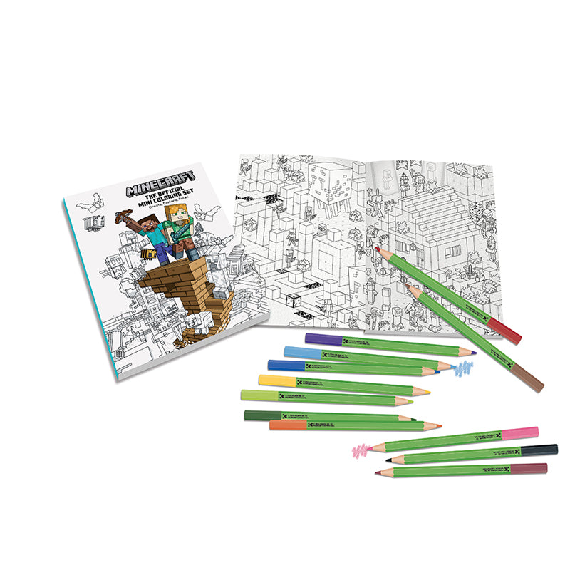 Minecraft: The Official Mini Coloring Set