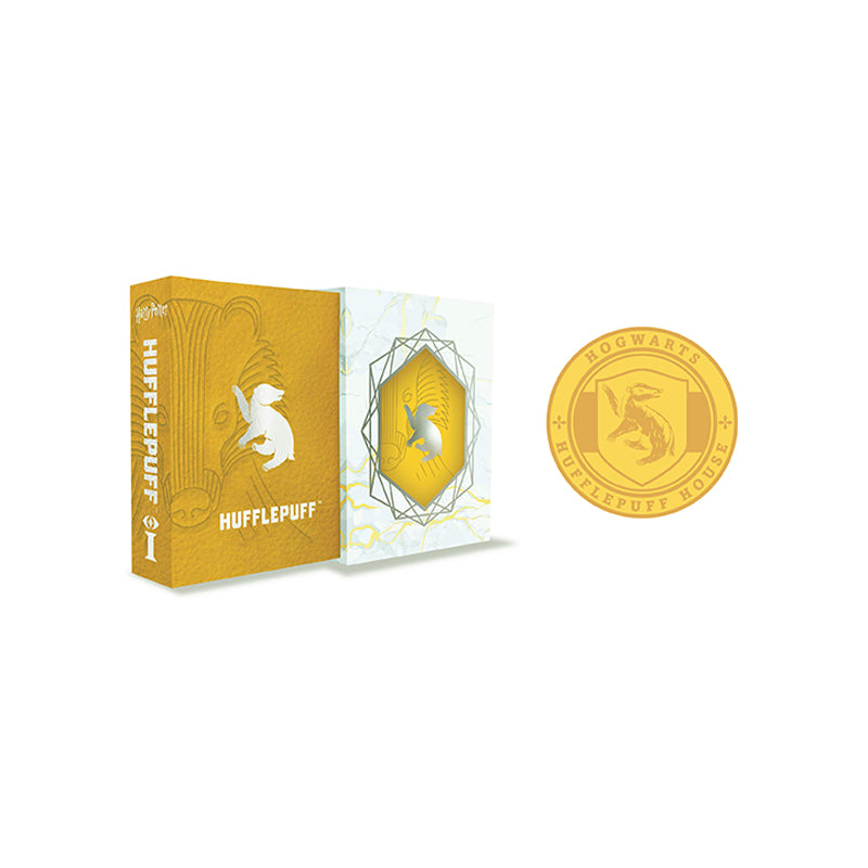 Harry Potter: Hufflepuff Tiny Book and Pin Set