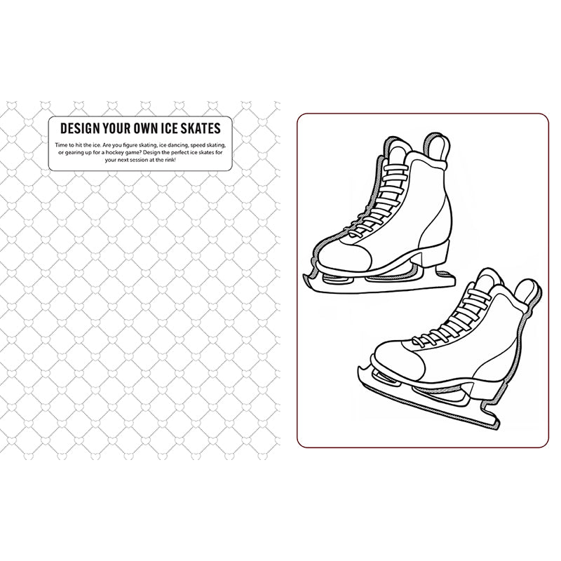 I Love Sports Romance Coloring and Activity Book