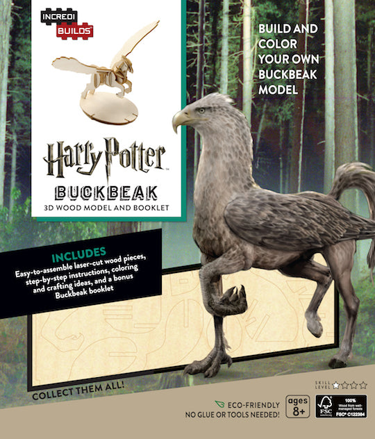 IncrediBuilds: Harry Potter: Buckbeak 3D Wood Model and Booklet