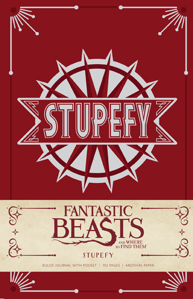 Stupefy Hardcover Ruled Journal [Fantastic Beasts]