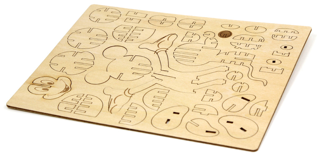 IncrediBuilds: Disney: Mickey Mouse Book and 3D Wood Model