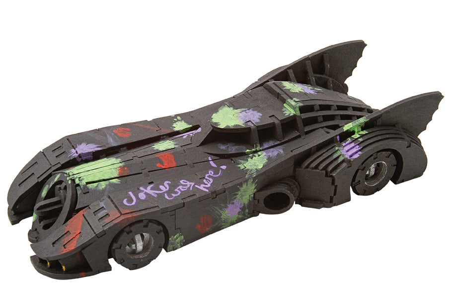 IncrediBuilds: Batmobile Signature Series 3D Wood Model and Book
