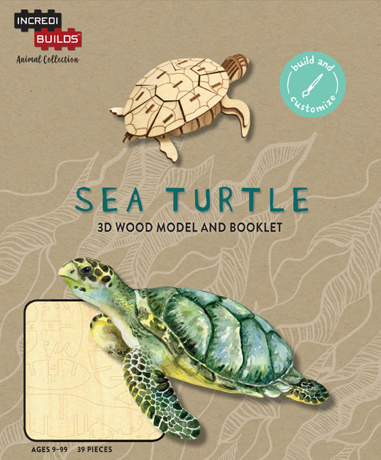 IncrediBuilds Animal Collection: Sea Turtle