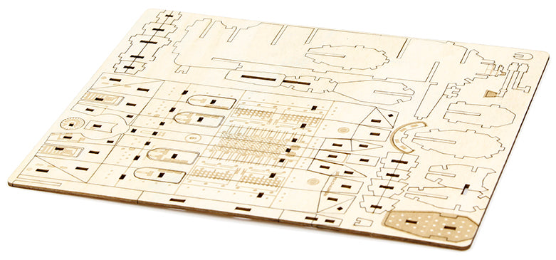 IncrediBuilds: James Cameron's DEEPSEA CHALLENGER 3D Wood Model and Poster