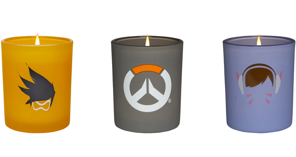 Overwatch: Glass Votive Candle Set