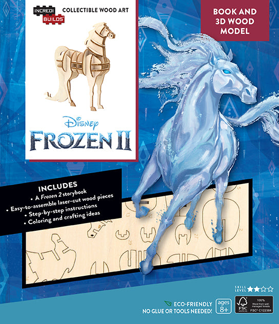 IncrediBuilds: Disney Frozen 2: Water Nokk Book and 3D Wood Model