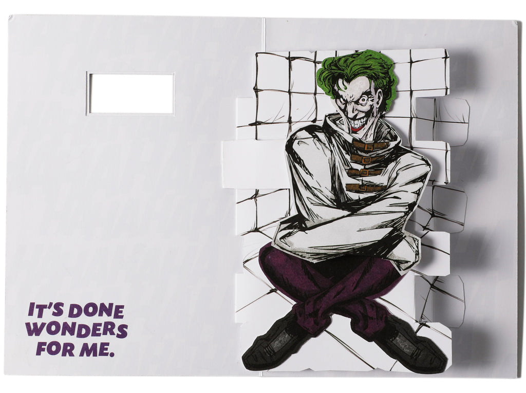 DC Comics: The Joker Pop-Up Card