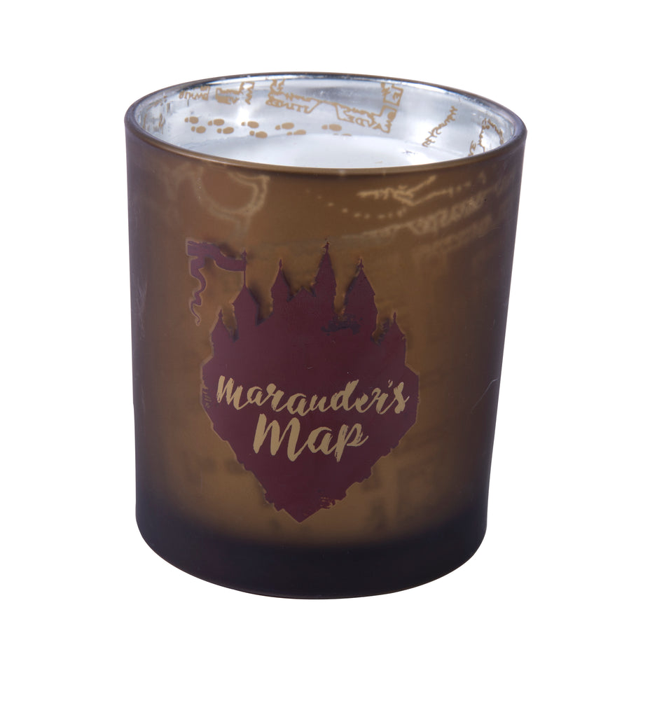 Harry Potter: Marauder's Map Glass Candle