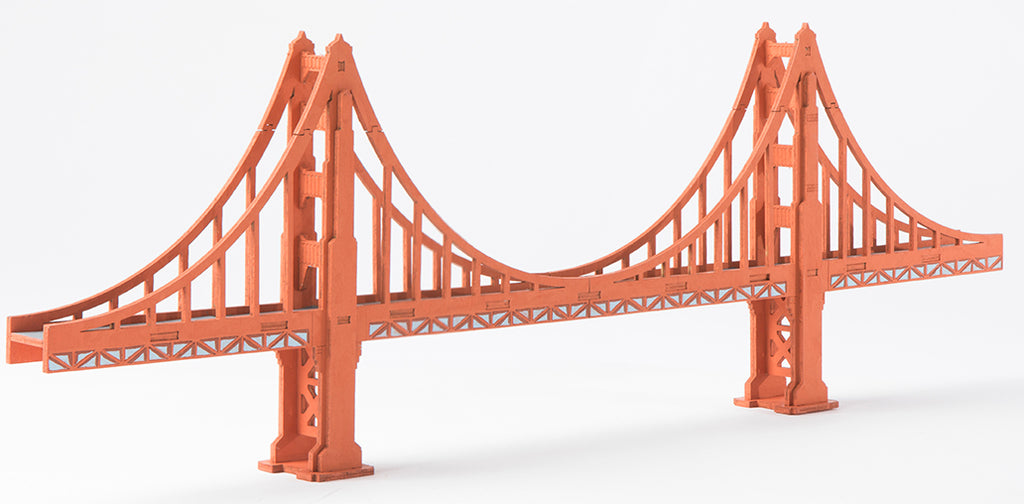 IncrediBuilds: San Francisco: Golden Gate Bridge Book and 3D Wood Model