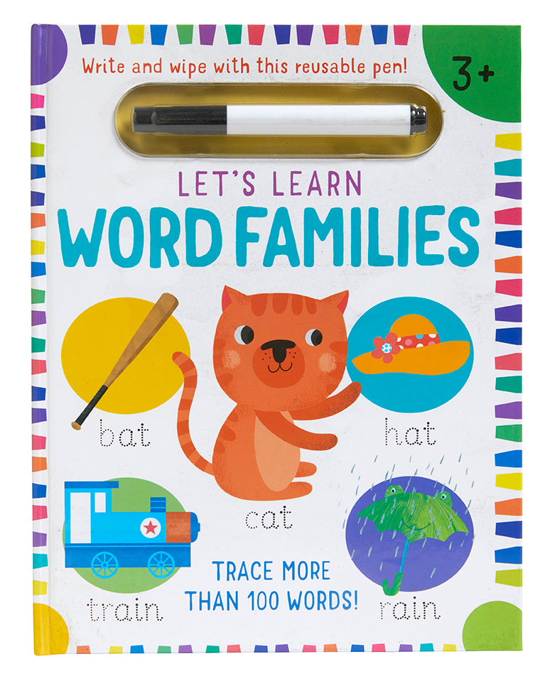 Let's Learn: Word Families (Write and Wipe)
