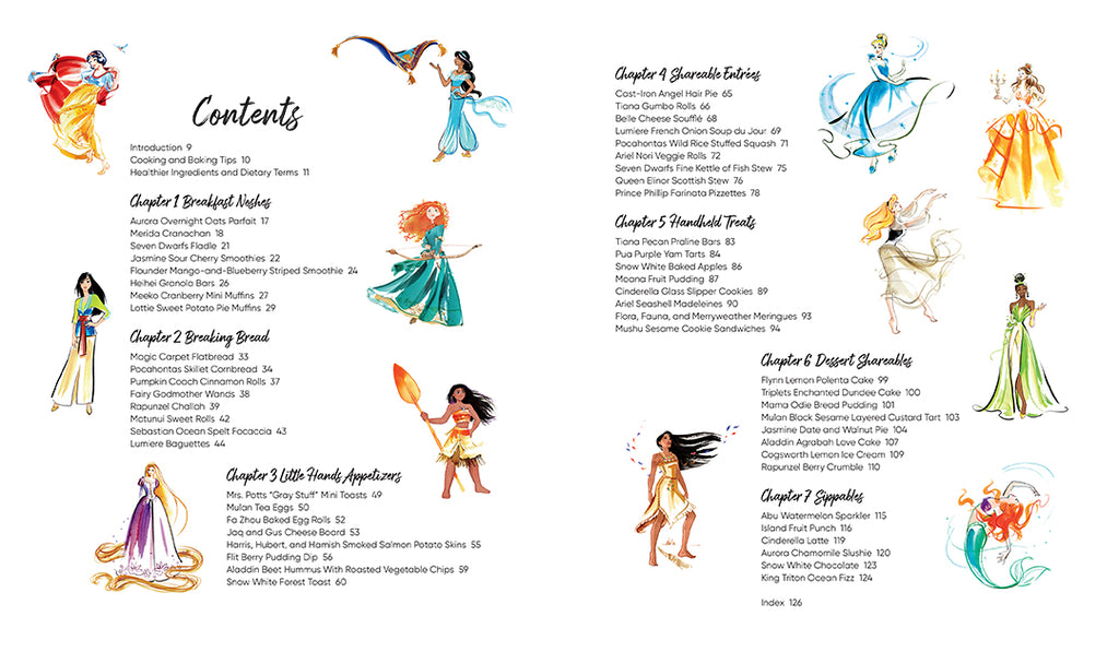 Disney Princess: Healthy Treats Cookbook