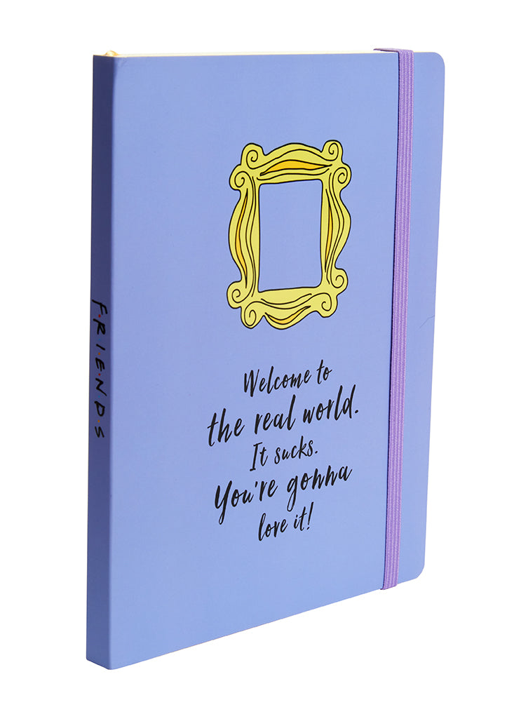 Friends: Yellow Frame Softcover Notebook