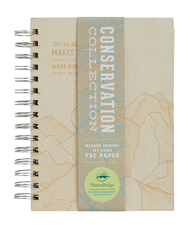 Conservation Wooden Journal