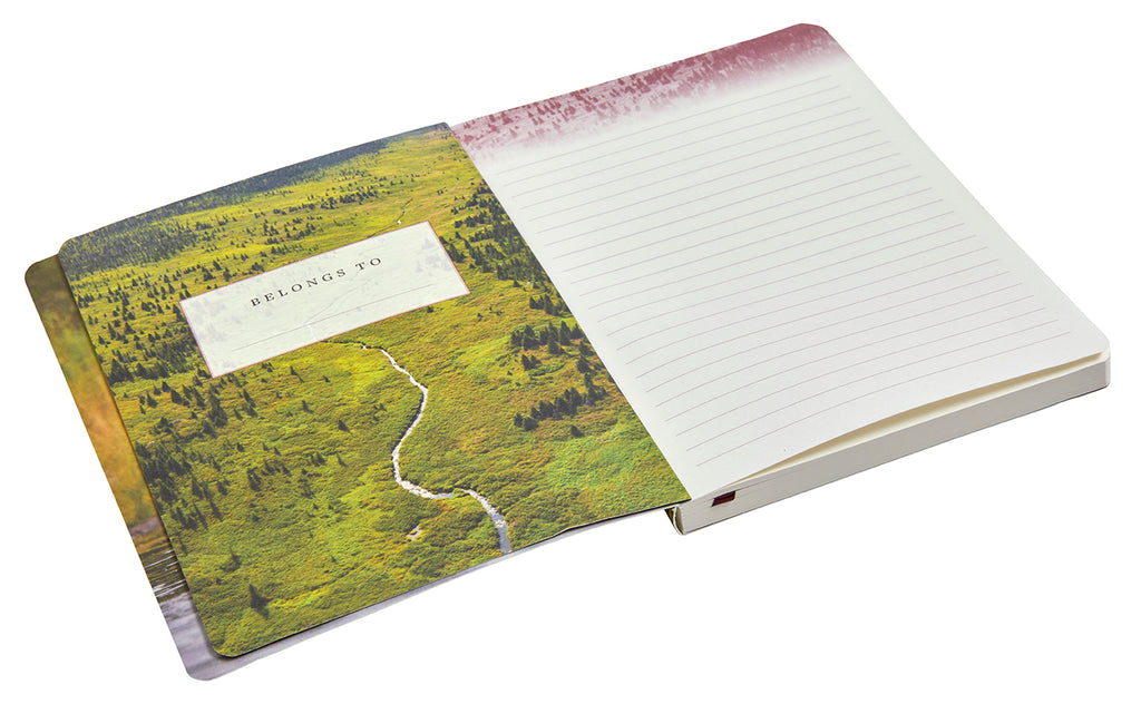 Refuge: Purple Fireweed Softcover Notebook