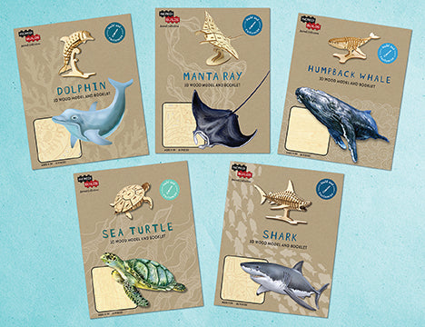 IncrediBuilds Animal Collection: Marine Life Bundle