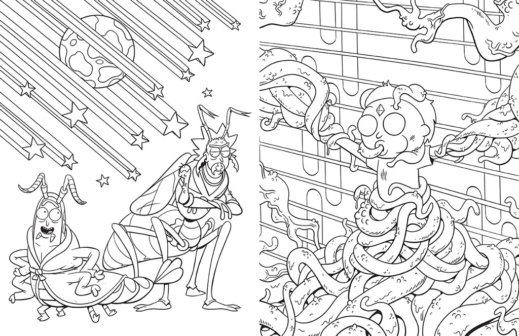 Rick and Morty: Sometimes Science is More Art Than Science: The Official Coloring Book