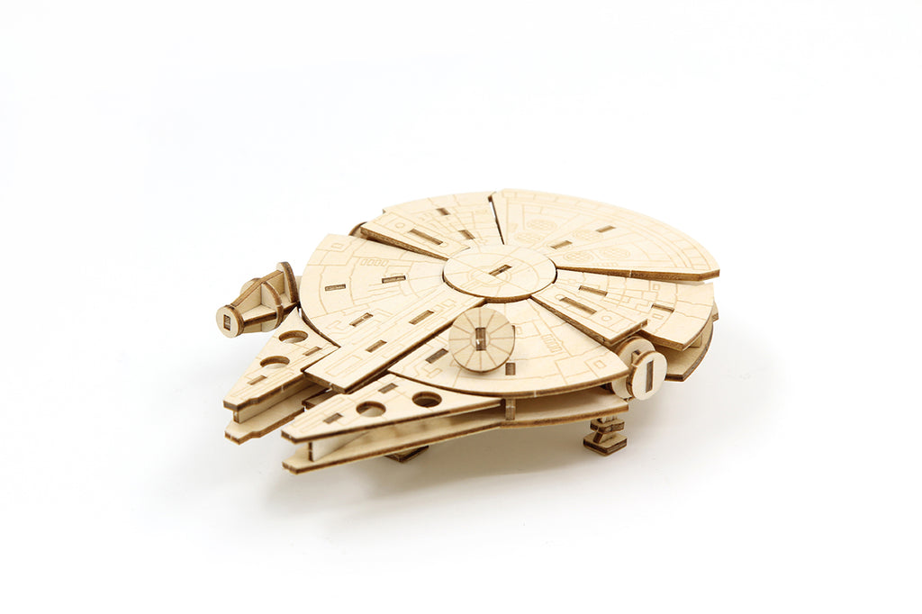 IncrediBuilds: Star Wars: Millennium Falcon 3D Wood Model and Book
